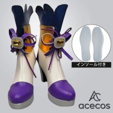 画像1: アイカツ！　風　藤堂ユリカ　ナイトメアカプリコーンコーデ　コスプレ靴　コスプレブーツ　靴用品 (1)