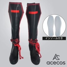 画像1: 刀剣乱舞　風　日向正宗　正装　コスプレ靴　コスプレブーツ　靴用品 (1)