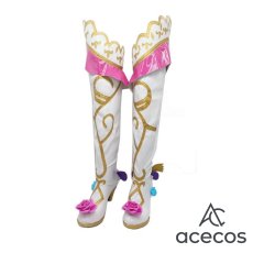 画像2: プリパラ　風　真中らぁら　ドリームパレードプリンセスドレス　コスプレ靴　コスプレブーツ　靴用品 (2)