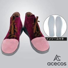画像1: citrus　風　水沢まつり　コスプレ靴　コスプレブーツ　靴用品 (1)