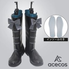 画像1: けものフレンズ　風　クロヒョウ　コスプレ靴　コスプレブーツ　靴用品 (1)