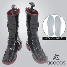 画像1: アズールレーン　風　デュイスブルク　コスプレ靴　コスプレブーツ　靴用品 (1)