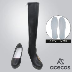 画像1: アイドルマスター シャイニーカラーズ　風　白瀬咲耶　コスプレ靴　コスプレブーツ　靴用品 (1)