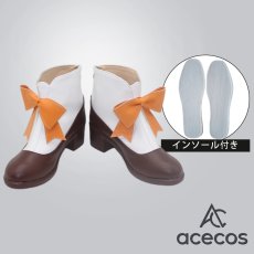 画像1: ご注文はうさぎですか?　風　桐間紗路　コスプレ靴　コスプレブーツ　靴用品 (1)