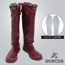 画像1: 文豪ストレイドッグス　風　フョードル・ドストエフスキー　コスプレ靴　コスプレブーツ　靴用品 (1)