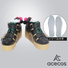 画像1: ゼンレスゾーンゼロ　風　ダイアリン　コスプレ靴　コスプレブーツ　靴用品 (1)