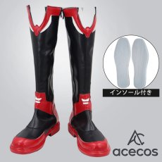 画像1: 鳴潮(Wuthering Waves)　風　クリストフォロ　コスプレ靴　コスプレブーツ　靴用品 (1)