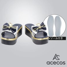 画像1: アズールレーン　風　白鳳　コスプレ靴　コスプレブーツ　靴用品 (1)