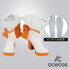 画像1: ラブライブ！スーパースター!!　風　Liella!　澁谷かのん　?花綺夢　コスプレ靴　コスプレブーツ　靴用品 (1)