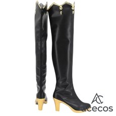画像4: ヘブンバーンズレッド　風　茅森月歌　The Feel of the Throne　コスプレ靴　コスプレブーツ　靴用品 (4)