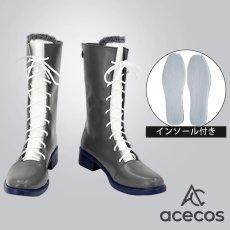 画像1: NU: カーニバル　風　エイト　氷雪の反響　コスプレ靴　コスプレブーツ　靴用品 (1)