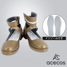 画像1: ライブラリーオブルイナ　風　ホド　コスプレ靴　コスプレブーツ　靴用品 (1)