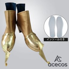画像1: IdentityV 第五人格　風　泣きピエロ(ジョーカー)　燃え尽きた太陽　コスプレ靴　コスプレブーツ　靴用品 (1)