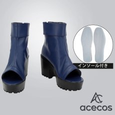 画像1: NARUTO-ナルト-　風　春野サクラ　コスプレ靴　コスプレブーツ　靴用品 (1)