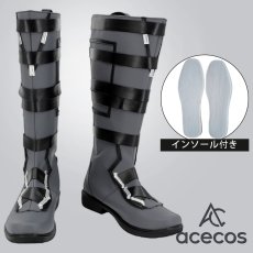 画像1: ヴァロラント（VALORANT）　風　オーメン　コスプレ靴　コスプレブーツ　靴用品 (1)