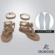 画像1: けものフレンズ　風　ツシマヤマネコ　コスプレ靴　コスプレブーツ　靴用品 (1)