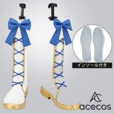 画像1: あんさんぶるスターズ！　風　あんスタ　姫宮桃李　コスプレ靴　コスプレブーツ　靴用品 (1)