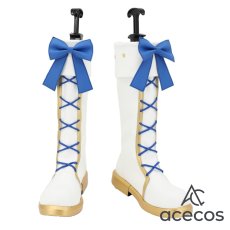 画像2: あんさんぶるスターズ！　風　あんスタ　姫宮桃李　コスプレ靴　コスプレブーツ　靴用品 (2)