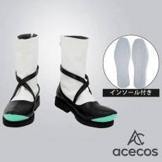 画像1: メイプルストーリーM　風　カリーン　コスプレ靴　コスプレブーツ　靴用品 (1)