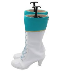 画像3: プロジェクトセカイ カラフルステージ！ feat. 初音ミク　日野森雫　5th Anniversary 感謝祭　コスプレ靴　コスプレブーツ　靴用品 (3)