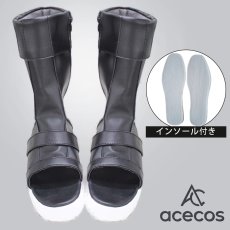 画像1: アークナイツ　風　ARK NIGHTS　白雪　SHIRAYUKI　コスプレ靴　コスプレブーツ　靴用品 (1)