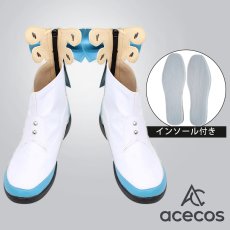 画像1: VOCALOID　風　MAGICAL MIRAI 2017　マジカルミライ2017　初音ミク　コスプレ靴　コスプレブーツ　靴用品 (1)