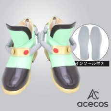 画像1: #コンパス 戦闘摂理解析システム　風　ニコラ・テスラ　コスプレ靴　コスプレブーツ　靴用品 (1)