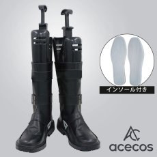 画像1: アークナイツ　風　ARK NIGHTS　フロストリーフ　Frostleaf　コスプレ靴　コスプレブーツ　靴用品 (1)