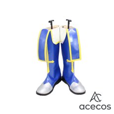 画像2: BLAZBLUE　風　ジン=キサラギ　コスプレ靴　コスプレブーツ　靴用品 (2)