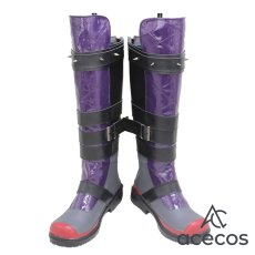 画像2: Apex Legends　風　エーペックスレジェンズ　レイス　ダガー　コスプレ靴　コスプレブーツ　靴用品 (2)