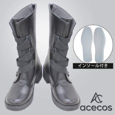 画像1: アークナイツ　風　スナイパー　プラチナ　コスプレ靴　コスプレブーツ　靴用品 (1)