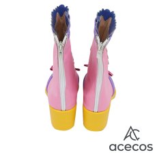 画像4: アイカツオンパレード!　風　姫石らき　コスプレ靴　コスプレブーツ　靴用品 (4)