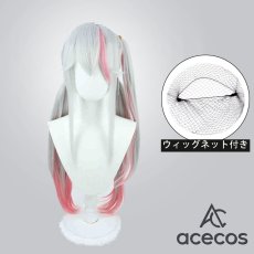 画像1: 勝利の女神：NIKKE　風　ジャッカル　コスプレウィッグ　鬘　かつら (1)