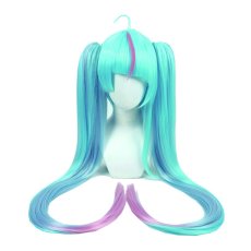 画像2: ひろがるスカイ!プリキュア　風　ソラ・ハレワタール(キュアスカイ)　コスプレウィッグ　鬘　かつら (2)
