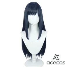 画像2: マギアレコード 魔法少女まどか☆マギカ外伝　風　七海やちよ　コスプレウィッグ　鬘　かつら (2)