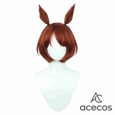 画像2: ウマ娘プリティーダービー　風　サクラローレル　コスプレウィッグ　鬘　かつら (2)