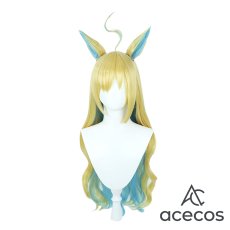 画像2: ウマ娘プリティーダービー　風　ネオユニヴァース　コスプレウィッグ　鬘　かつら (2)