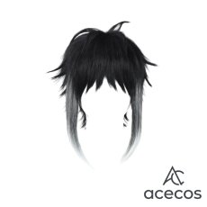 画像2: 文豪ストレイドッグス　風　芥川龍之介　コスプレウィッグ　鬘　かつら (2)