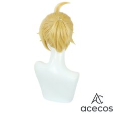 画像3: VOCALOID　風　鏡音レン　コスプレウィッグ　鬘　かつら (3)