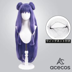 画像1: らんま1/2　風　シャンプー　コスプレウィッグ　鬘　かつら (1)
