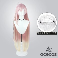 画像1: ブルーアーカイブ　風　浦和ハナコ　コスプレウィッグ　鬘　かつら (1)