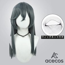 画像1: ブルーアーカイブ　風　安守ミノリ　コスプレウィッグ　鬘　かつら (1)