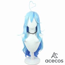 画像2: バーチャルYouTuber　風　Vtuber　雪花ラミィ　初期　コスプレウィッグ　鬘　かつら (2)