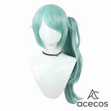 画像2: ブルーアーカイブ　風　槌永ヒヨリ　コスプレウィッグ　鬘　かつら (2)