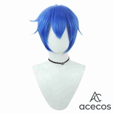 画像2: プロジェクトセカイ カラフルステージ！ feat. 初音ミク　風　KAITO　コスプレウィッグ　鬘　かつら (2)