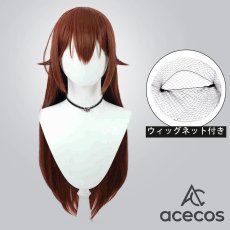 画像1: バーチャルYouTuber　風　VTuber　ときのそら　コスプレウィッグ　鬘　かつら (1)