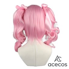 画像3: BanG Dream!（バンドリ！）　風　Pastel*Palettes　丸山彩　コスプレウィッグ　鬘　かつら (3)