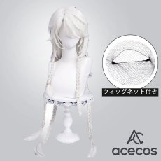 画像1: 崩壊：スターレイル　風　ナヌーク　コスプレウィッグ　鬘　かつら (1)