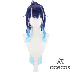 画像2: バーチャルYouTuber　風　Vtuber　天宮こころ　新衣装　セーラー服＆パーカー　コスプレウィッグ　鬘　かつら (2)