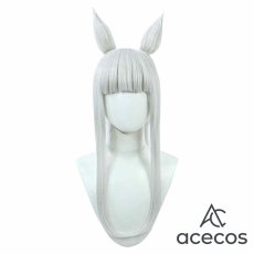 画像2: ウマ娘プリティーダービー　風　ゴールドシップ　凱旋門　コスプレウィッグ　鬘　かつら (2)